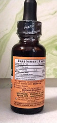HERB PHARM Organic Black Elderberry Alcohol Free 1 fl oz – Exp 12/2028