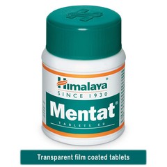 Himalaya Mentat Tablet Pack of 3 | Herbal Brain Support | Exp 09/2028 | Natural
