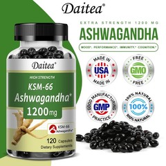 KSM-66 Ashwagandha 1200MG Maximum Strength 120 Capsules– Omnipotent Nutrition