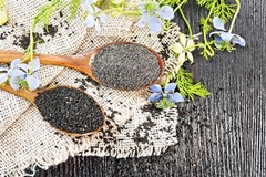 Ground Black Cumin Seed Powder 2 lbs. Jar Bulk NIGELLA SATIVA Comino Negro