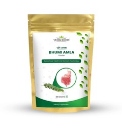 Vedikroots Bhumi Amla Powder | Organic Liver & Digestive Support | 100g f399