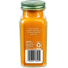 Simply Organic Ground Turmeric Root, 2.38 Oz Ounce (Pack of 1)
