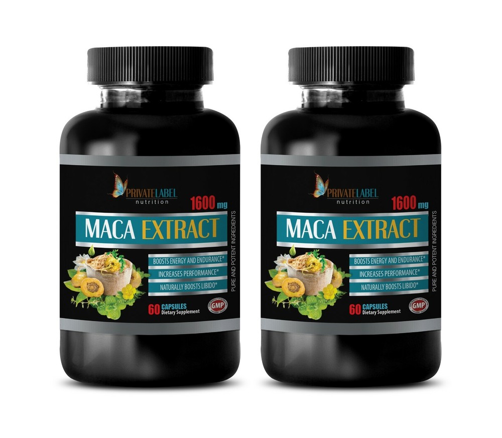 sexual pills -PREMIUM MACA BLEND 1600mg – all natural premium formula 2 Bot