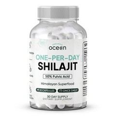 Organics Ocean One-Per-Day Shilajit for Men and Women – Natural Shilajit Supp…