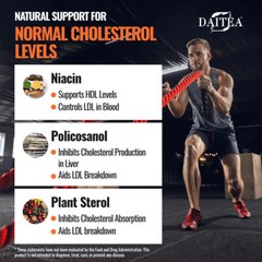 Cholesterol Support – 30 To 120 Capsules Blood Sugar Cholesterol Health