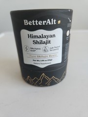 BetterAlt Himalayan Shilajit 1.06 oz 75% Fulvic Acid 85+ Trace Exp 2/26
