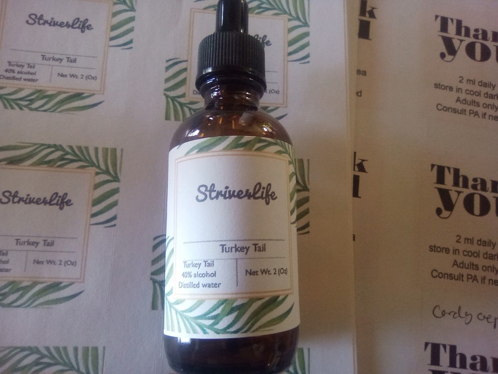 Turkey tail Tincture Double Extract