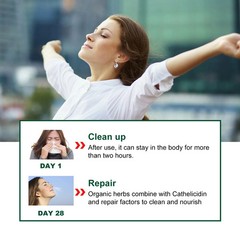 30ml Googeer Herbal Lung Cleanse Spray Oral Relieve Sore Throat Dry Cough Smooth