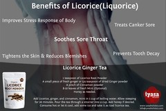 Licorice Root Powder (Liquorice) USDA certified Organic, Ships Free, 4,8,16 oz