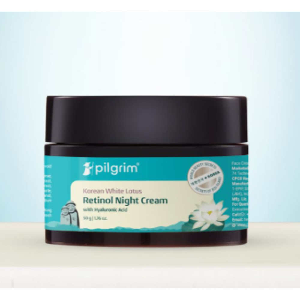 Pilgrim Korean Retinol Anti Aging Night Cream Vitamin C -50gm