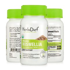 Organic Boswellia Serrata Capsules Anti-inflammatory Joint Health Care Support