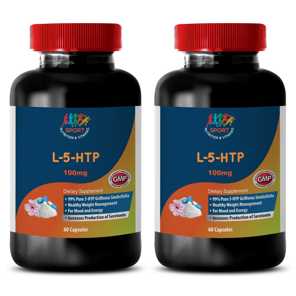 natural anti depressant – PURE 99% L-5 HTP 100MG – serotonin production 2B