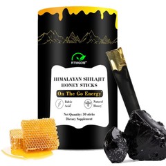 Better Alt Pure Himalayan Shilajit Sticks with Natural Honey, Naturally Sweeter
