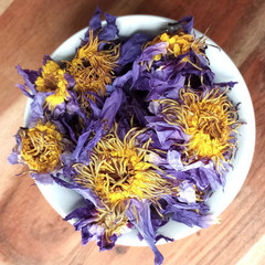 25g Organic Egyptian Blue Lotus · Premium Blue Lotus Flowers Tea, Whole flowers
