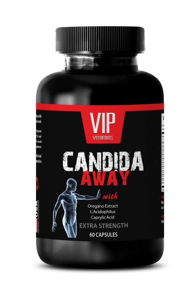 Pure Ingredients – CANDIDA AWAY EXTRA STRENGTH – Balanced Body 1 Bottle 60 Caps
