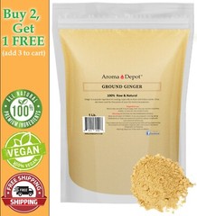 1lb Ground Ginger Root Powder Natural Premium Raw Zingiber Officinale Jengibre