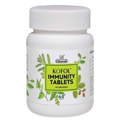 1X CHARAK AYURVEDIC KOFOL IMMUNITY BOOSTER TABLETS FOR COMPLETE FAMILY 60 tabs