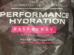 Cerus Performance Electrolyte Powder Coconut Raspberry 30 Servings Exp 03/2026