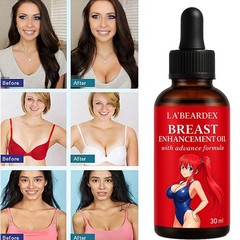 (PACK 1) LABEARDEX Breast Massage Oil – Natural Skin Estrogen Body Oil 30ML