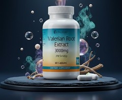 Valerian Root Herbal Extract Capsules 3000 mg Serving Sleep Support Fresh Stock;