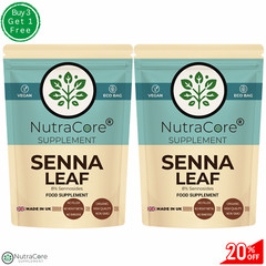 Organic Senna Leave Capsule 500mg-(8% Sennosides)-Digestive&Constipation-180Caps