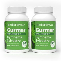 Herbsforever Gurmar Capsules – Gymnema Sylvestre – Herbal Supplement – 90 Cap…