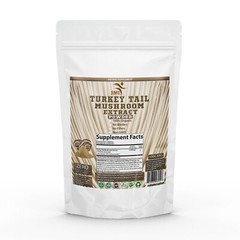 Turkey Tail Mushroom Extract 60% Polysacharrides Boost Gut Health 100G Powder