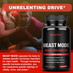 Male Enhancement enhancer Maca Ginseng extract 30-120 capsules Improves Stress