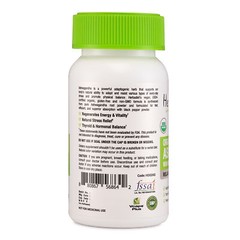 Organic Ashwagandha Root Capsules HIGH ABSORPTION Stress Fatigue Anxiety Relief
