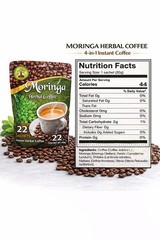 Moringa Herbal Coffee 2Pack 44 Sachets Reishi, Shiitake , Detox,Energy
