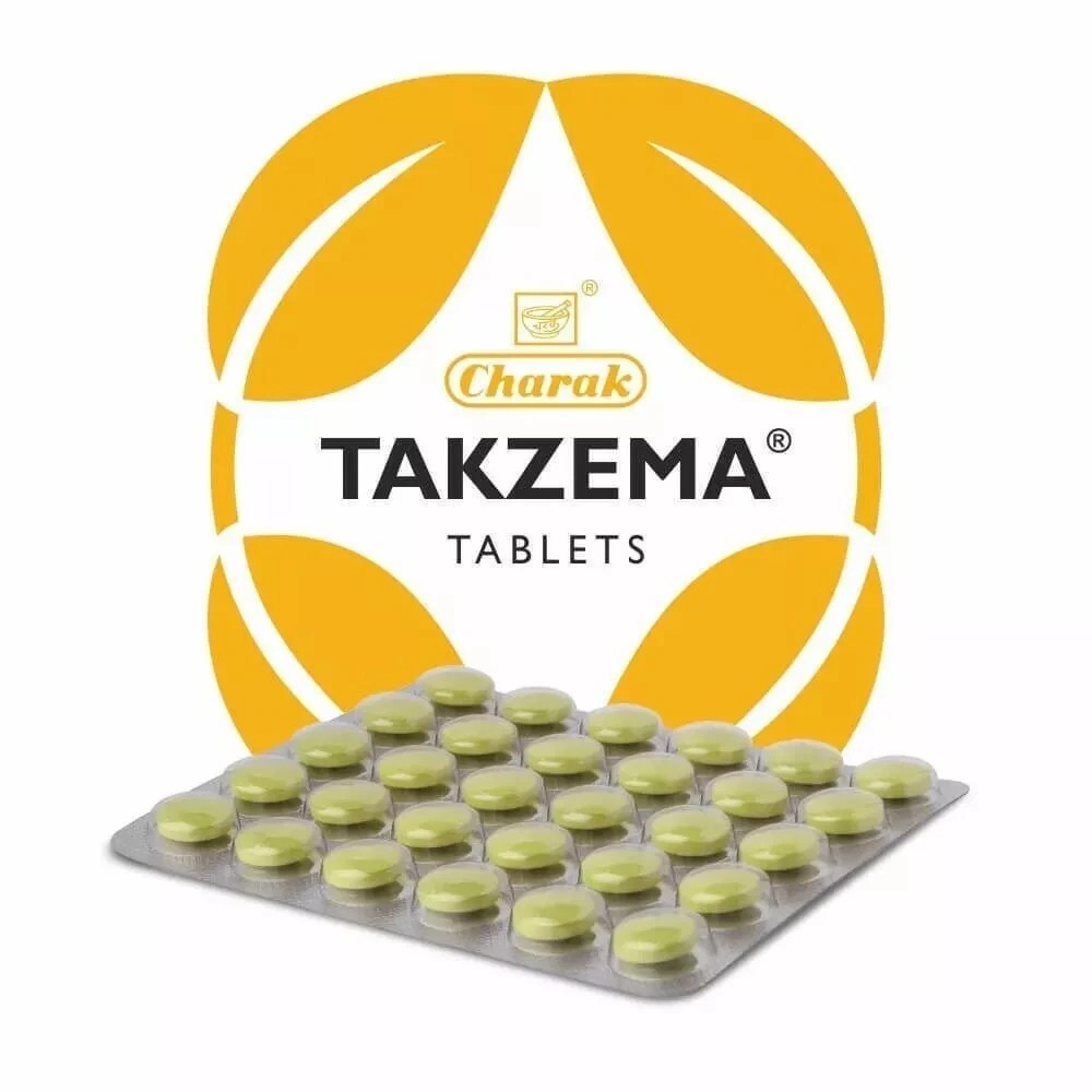 Charak Takzema 30 Tablets Ayurveda Ayurvedic Herbal Product f989