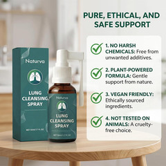 Lung Cleansing Spray,Calendula Leaf Extract Spray Herbal Lung Cleanse S