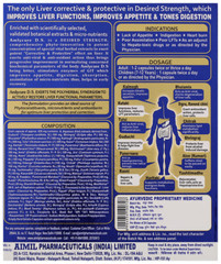 Aimil AMLYCURE DS Herbal Capsules, Herbal Ayurvedic Liver Wellness