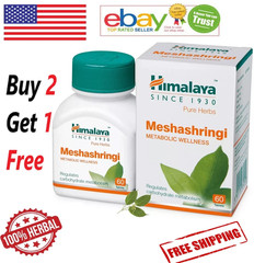 Himalaya MESHASHRINGI Natural For Wellness With Free Ship 60 Tablets