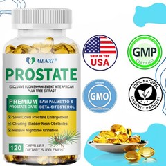 Saw Palmetto Premium Prostate Health Support Supplement for Men Health 120 Caps