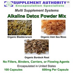 Irish Sea Moss – Bladderwrack – Burdock Root – Alkaline Detox ~ Dr. Sebi ~ 100ct