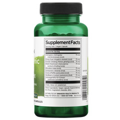 Swanson Rhodiola Ashwagandha Ginseng Complex Herb Blend Capsules, 60 Count