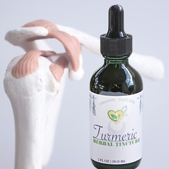 Turmeric Tincture Organic Liquid Herbal Drops Pain Digestive Heart Brain Aid 2oz