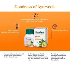 Himalaya Karela – 60 Tabs x 3 Pack | Natural Support for Healthy 04-2028