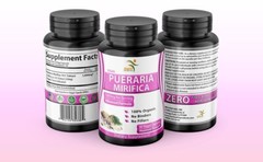 Pueraria Mirifica 5000mg Dietary Supplement Organic 120 Capsule For Women, Trans