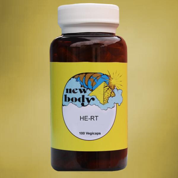 New Body Products HE-RT (Heart) – No Binders, fillers or additives