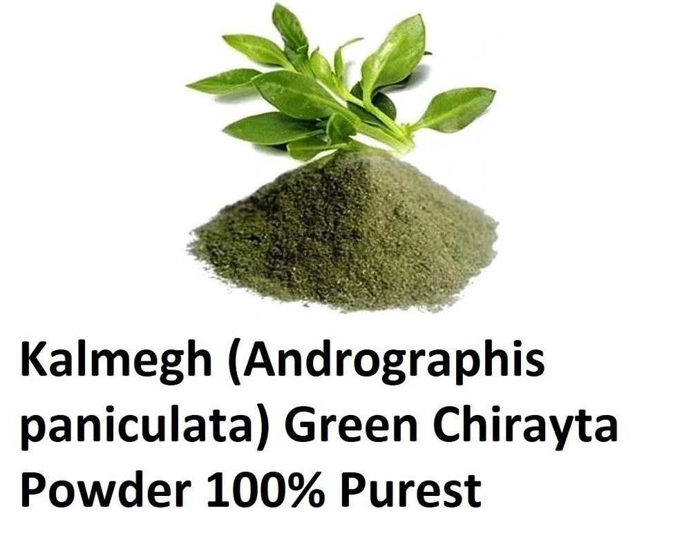 Kalmegh Andrographis paniculata Green Chirayta Powder 100% Purest