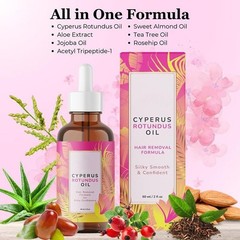 cyperus rotundus oil for hair removal