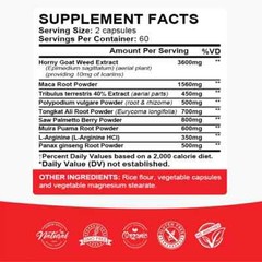 The Strongest Plant Energy Blend | Contains Maca, Saw Palmetto, Ginseng, Unisex