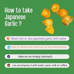 Ajo Japones 100% Natural, AJO CHINO, Vegan, Wild Crafted japanese garlic