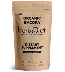 Organic Bacopa Monnieri Brahmi Powder Boost Memory Focus Enhancer Stress Relief