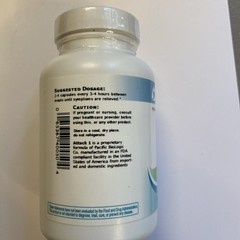 Pacific BioLogic / Attack 1 / – 525 mg – 90 Vegetarian Capsules MFG 06/24