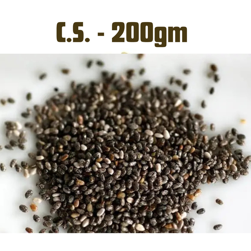 Chia Seeds Premium Quality Raw Natural Edible Seeds for Smoothies & Baking