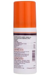 Volini spray 100g for muscle joints knee knee neck and shoulder pain Exp 2025/26