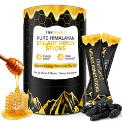 Pure Himalayan Shilajit Honey sticks | Easy to Consume Shilajit honey 30 sticks
